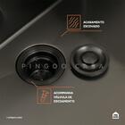 Tanque De Aço Inox 304 Pacajás 64x54 Cm Pingoo.casa - Preto