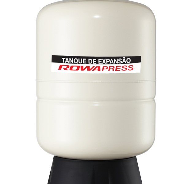 Tanque De Expansao Rowa 35l Aco Carbono Vertical