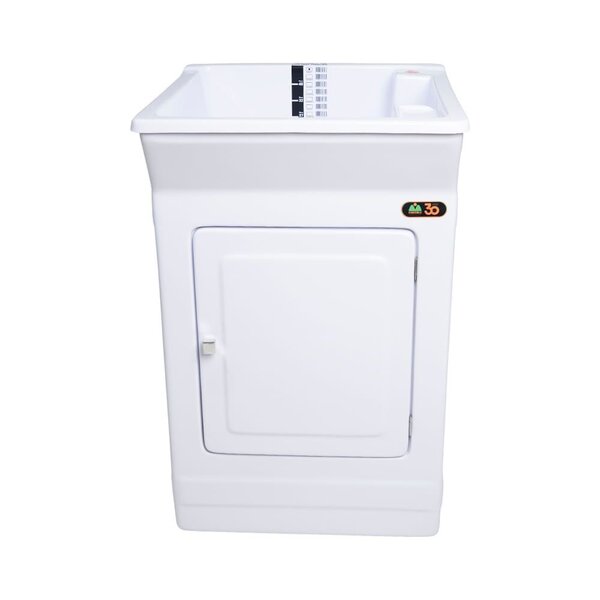 Tanque De Lavar Roupa Fiberblu Madrid 40 Litros Branco