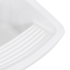 Tanque de Louça 50x51 20L Branco Fiori