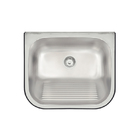 Tanque De Parede Tramontina Hera Wall 94401107 50x40 Aço Inox