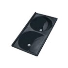 Tanque Duplo Em Mármore Sintético 112cmx53cm Dvg Decoralita V