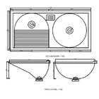 Tanque Duplo Marmofibra 102x50xm Dvg Decoralita Branco