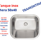 Tanque Hera Tramontina Para Lavar Roupa Inox De Lavanderia