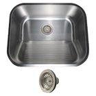 Tanque Lavanderia 55 X 45 Com Acessórios Aço Inox Acetinado