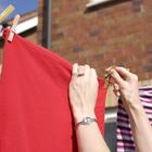 Tanque Lavanderia  22l Branco + Varal Em Aço + Prendedor + Ra