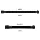 Tanque Lavanderia  22l Preto + Sifão Universal Sanfonado + Ve