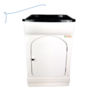 Tanque Lavanderia Com Gabinete De Fibra 40l