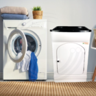 Tanque Lavanderia Com Gabinete De Fibra 40l