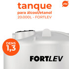 Tanque para Armazenar Álcool/Etanol 20.000 Litros Fortlev