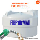 Tanque para Armazenar Diesel 2.500L Fibromar