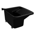 Tanque Plástico 22l 47x42 8x26 7cm Astra - Preto