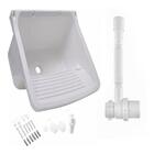 Tanque Plástico 24l Tq2 Astra + Sifão Sanfonado Ssuc Astra