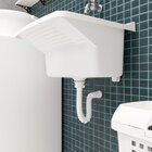 Tanque Plástico Com Sifão Universal 22 Litros 47x42,8x26,7cm