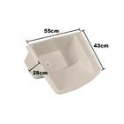 Tanque Plástico Com Válvula 15 Litros Bege - Metasul, Opção: