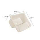 Tanque Plástico P/lavar Roupa Astra 40l Tq2/sc*bg8