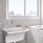 Tanque Plástico Válvula 15 Litros Branco - Metasul, Opção: Br