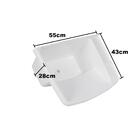 Tanque Plástico Válvula 15 Litros Branco - Metasul, Opção: Br