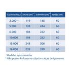 Tanque Polietileno 16.000l Acqualimp + Filtro Para Caixa D'ág