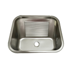 Tanque Quadrado Aço Inox Escovado 19,5L Casablanca