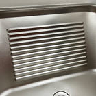 Tanque Quadrado Aço Inox Escovado 21L  Casablanca