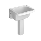 Tanque Simples Retangular Cerâmica Branco 40L Deca