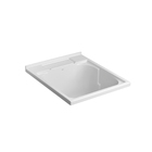 Tanque Simples Retangular Cerâmica Branco 45L Deca