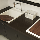 Tanque Simples Retangular Cerâmica Branco 45L Deca