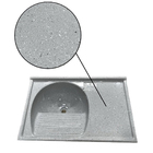 Tanque Sintético Granitado Bancada Rorato 79 5x52cm - Cinza (