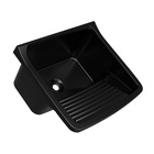 Tanque Suspenso Quadrado Plástico Preto 40L Astra