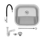 Tanque Tramontina Hera Compact 19 40x35 94404107 + Torneira L