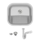 Tanque Tramontina Hera Compact 19 40x35 94404117 Aço Inox Esc