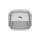 Tanque Tramontina Hera Compact 19 40x35 Escovado + Lixeira Tr