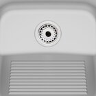 Tanque Tramontina Hera Compact 19 40x35 Escovado + Lixeira Tr