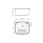 Tanque Tramontina Hera Compact 19 Litros Em Aço Inox Acetinad