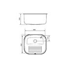 Tanque Tramontina Hera Compact 19 Litros Em Aço Inox Acetinad