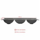 Tanque Triplo Em Mármore Sintético 155cmx55cm Premium Dvg Dec