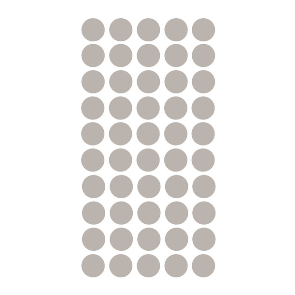 Tapa Furo 12mm Cinza Cobalto Com 50 Un. - J Neto