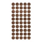 Tapa Furo 12mm Fresno Frunchal Colante Com 50 Un. - J Neto