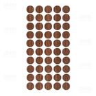 Tapa Furo 12mm Pau Ferro Com 50 Un. - J Neto