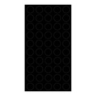 Tapa Furo 12mm Preto Tx Com 50 Un. - J Neto