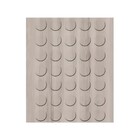 Tapa-furo Castanha Branca 12mm Com 52 - Somar