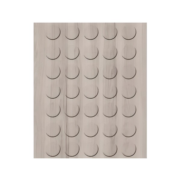 Tapa-furo Castanha Branca 12mm Com 52 - Somar