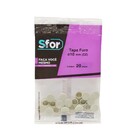 Tapa Furo de Encaixe Cinza Acessórios para Móveis Sfor