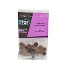 Tapa Furo de Encaixe Marrom Acessórios para Móveis Sfor