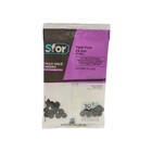 Tapa Furo de Encaixe Preto Acessórios para Móveis Sfor