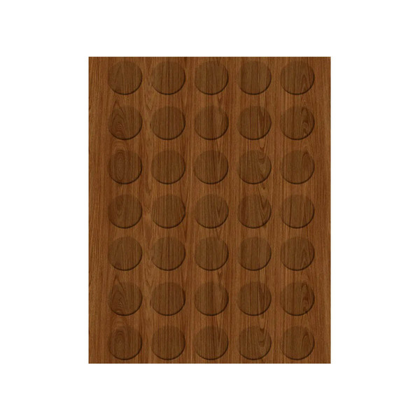 Tapa-furo Jatobá Brasileiro 12mm Com 52 - Jfex