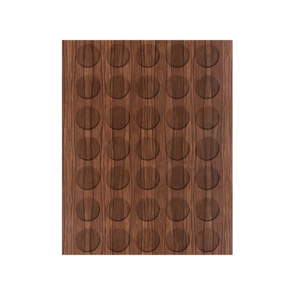 Tapa-furo Pau Ferro 12mm Com 52 - Jfex