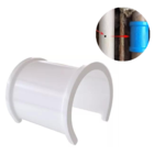 Tapa Furo Rachadura Luva Esgoto Pvc Branco 75mm Estrela