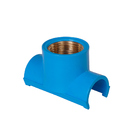 Tapa Furo Tee Pvc/latão Rosca 25mm X 3/4" Azul Estrela